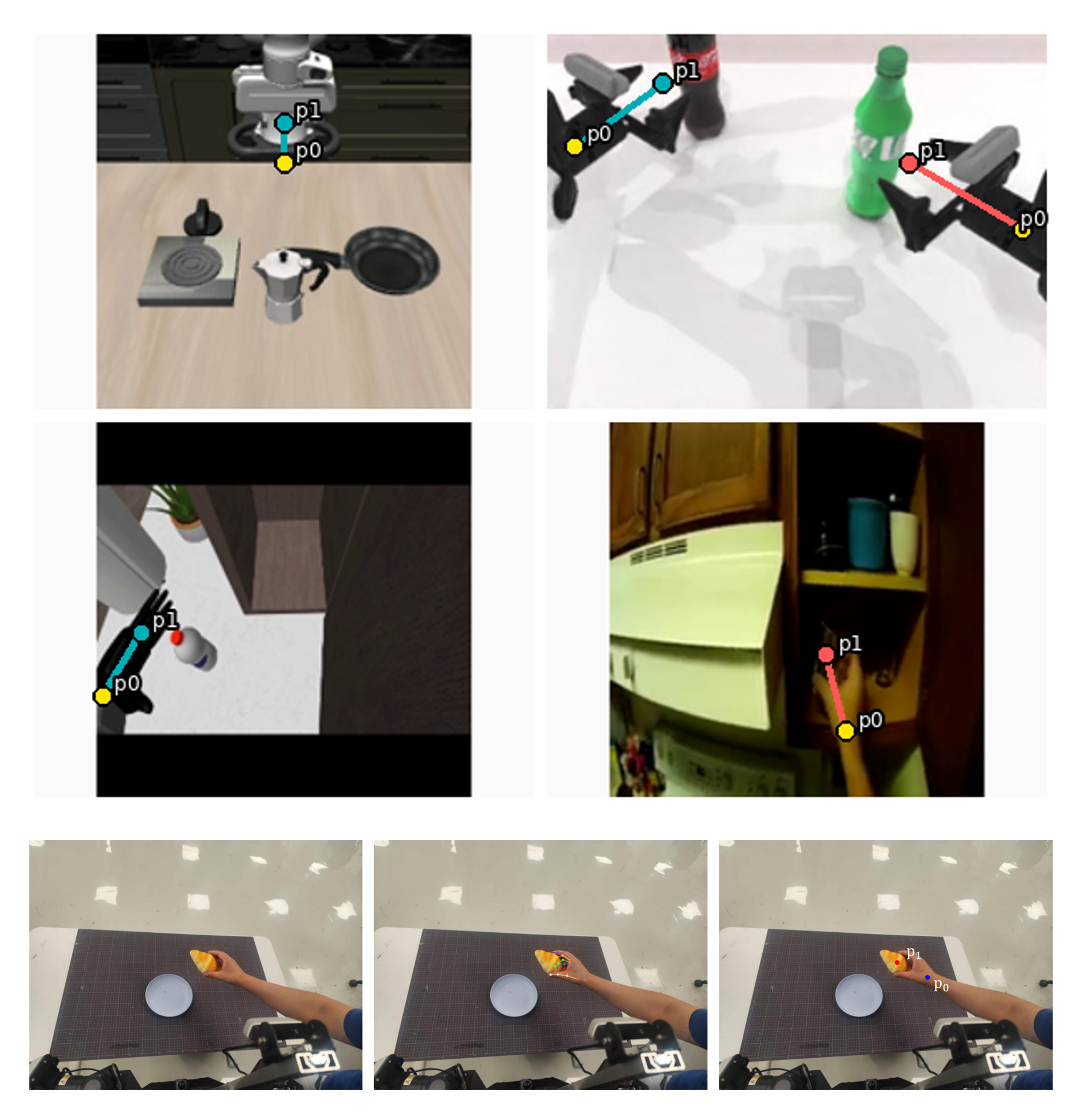 Camera-centric action anchors across heterogeneous embodiments